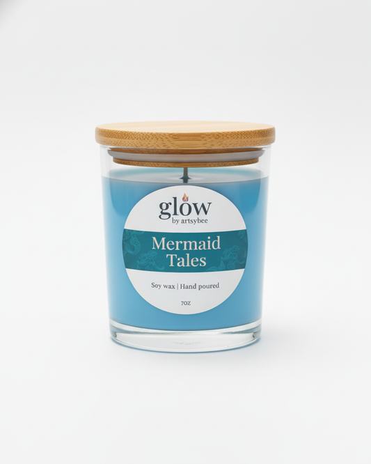 Glow Ready Candle | Mermaid Tales