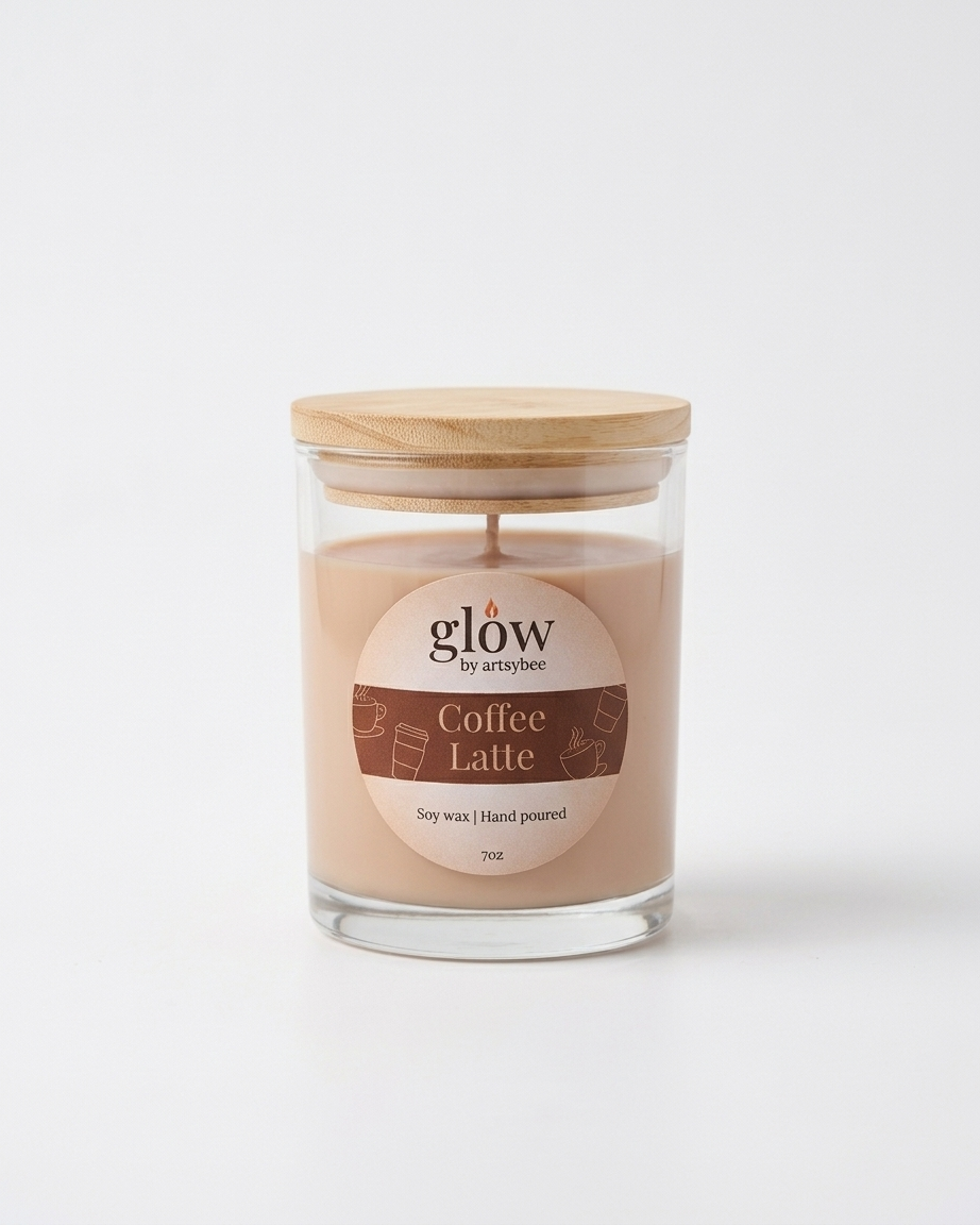 Glow Candle | Coffee Latte