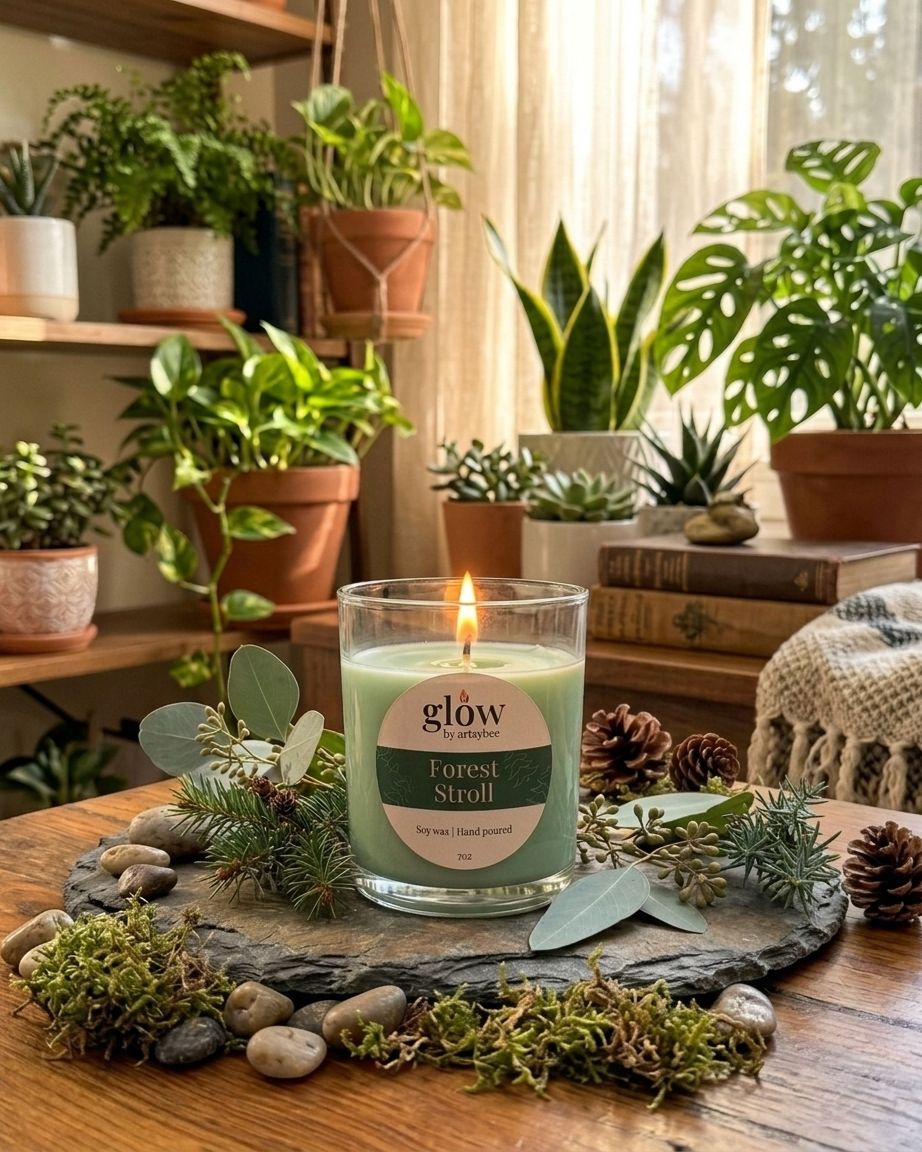 Glow Candle | Forest Stroll