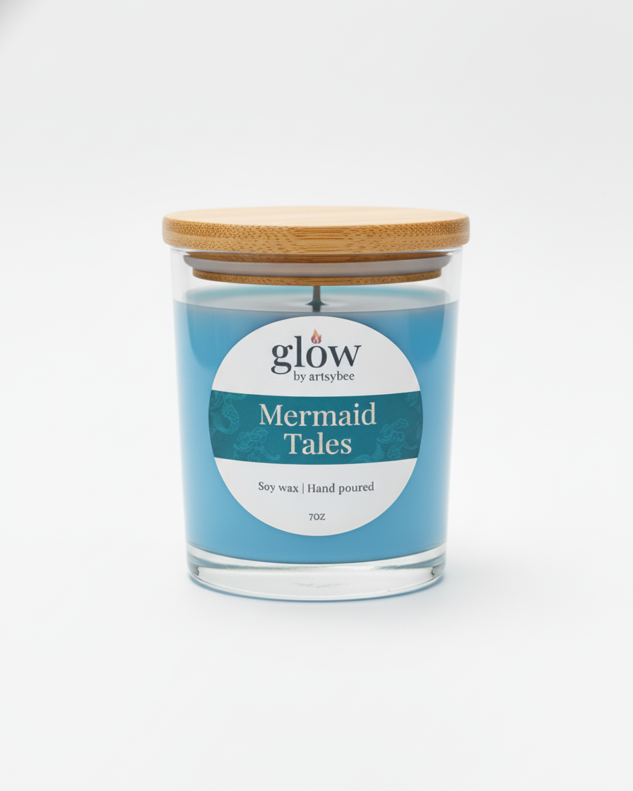 Glow Candle | Mermaid Tales
