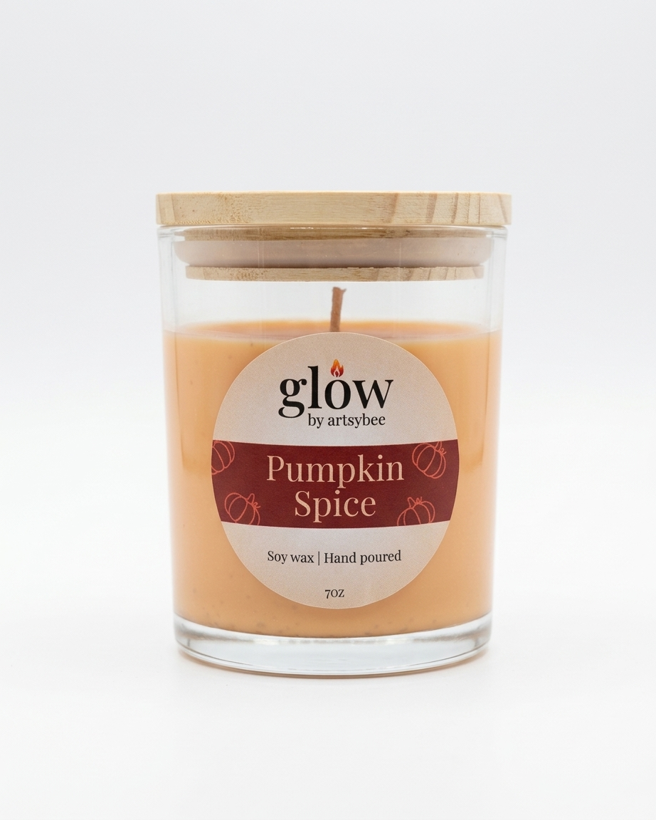 Glow Candle | Pumpkin Spice